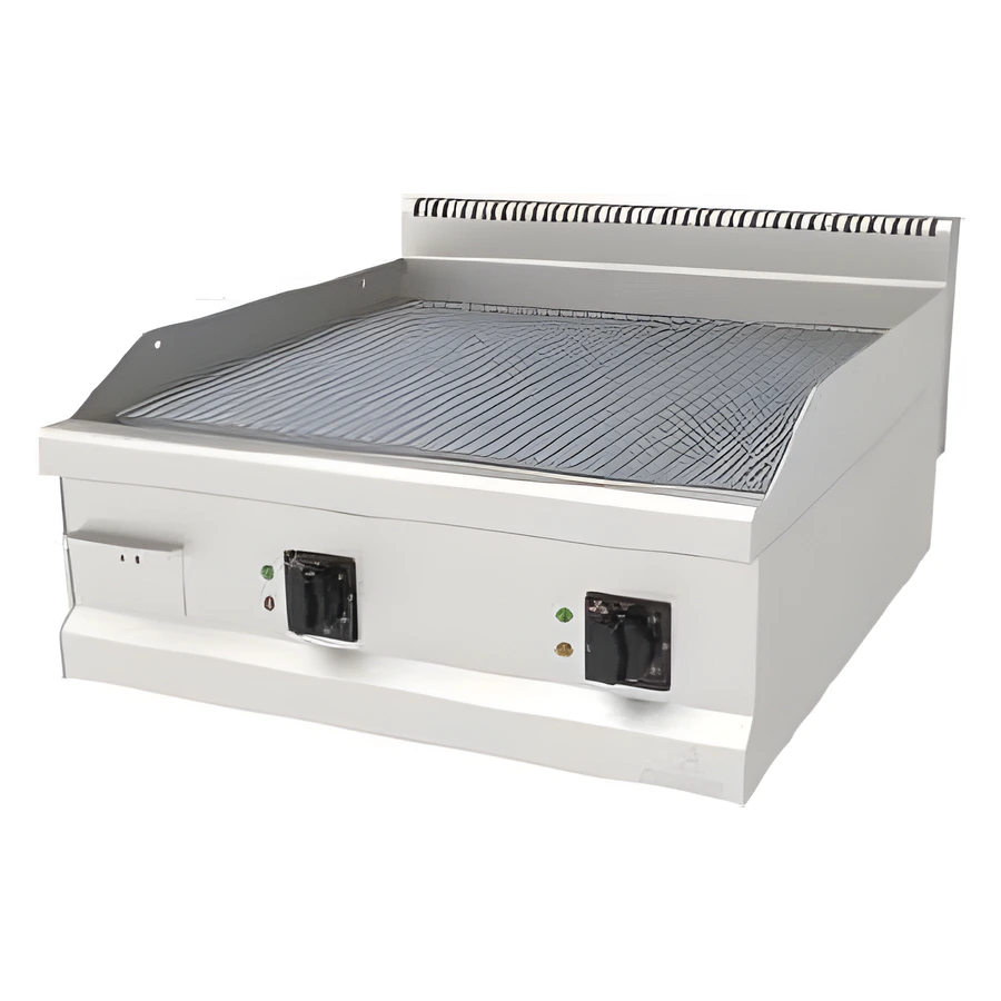 Atalay AEI-890/N S setüstü elektrikli oluklu ızgara 80x90, geniş nervürlü pleyt
