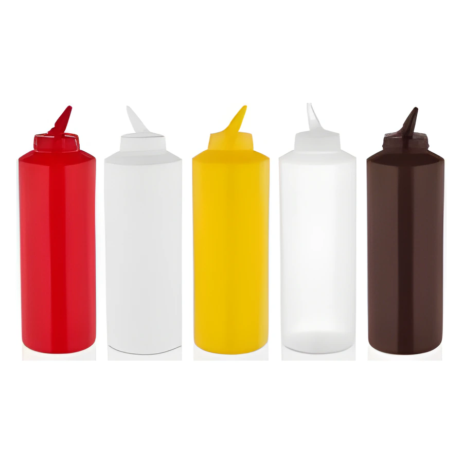 Gastroplast GPSM-250 ayarlı uçlu 250 ml plastik fişek sosluk