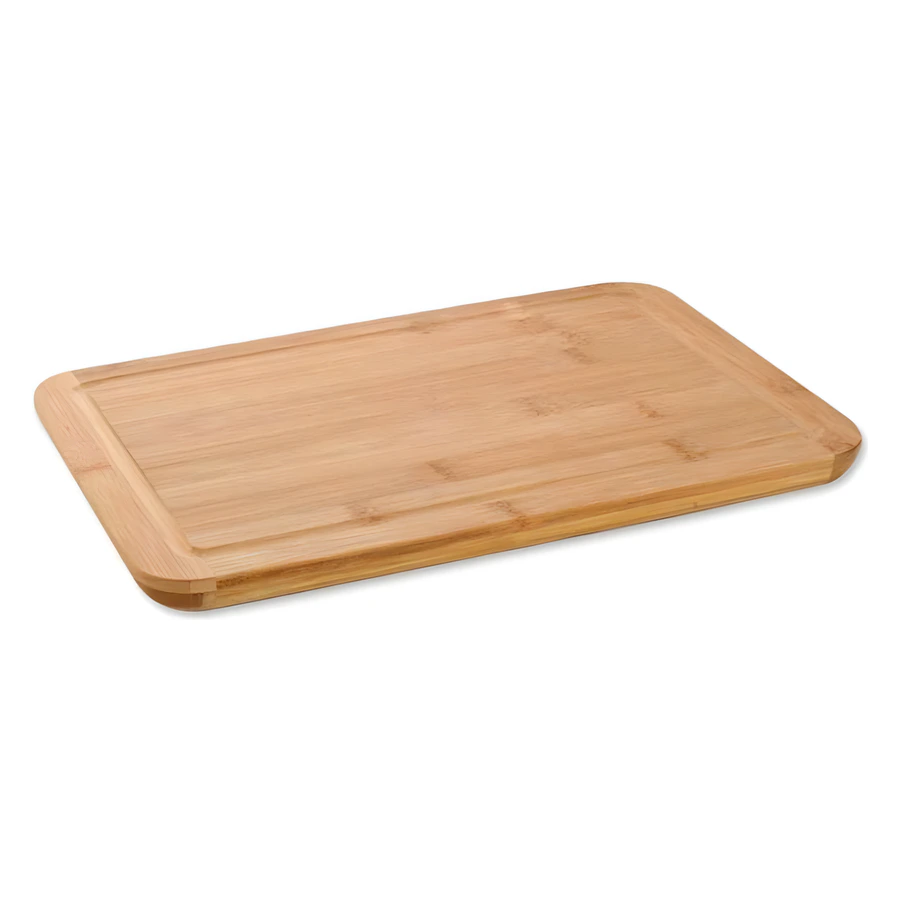 Epinox bambu steak tahtası 35x24 cm ST-3524, geniş yüzeyli et sunum tahtası