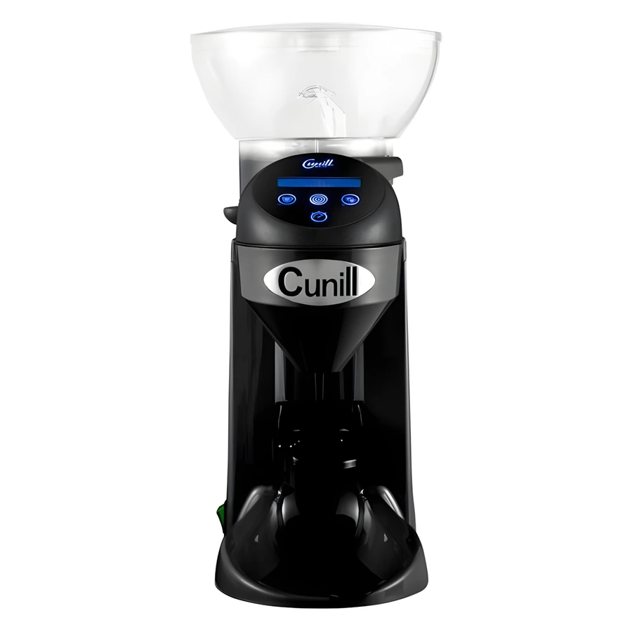 Cunill Tranquilo Tron dijital espresso kahve değirmeni, dokunmatik panel ve çekirdek haznesi
