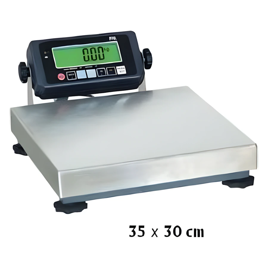 Dikomsan FM 30 kg masaüstü baskül, 35x30 cm paslanmaz üst tabla