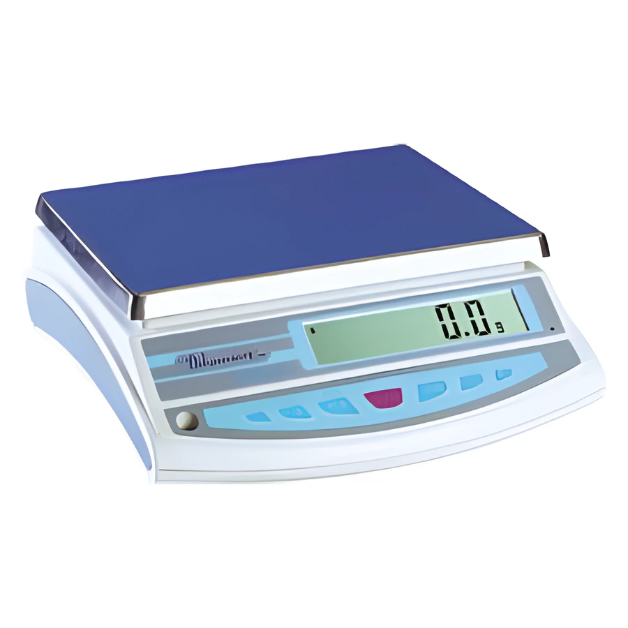 Dikomsan JS-B hassas tartım terazisi, 300x230 mm geniş paslanmaz kefe