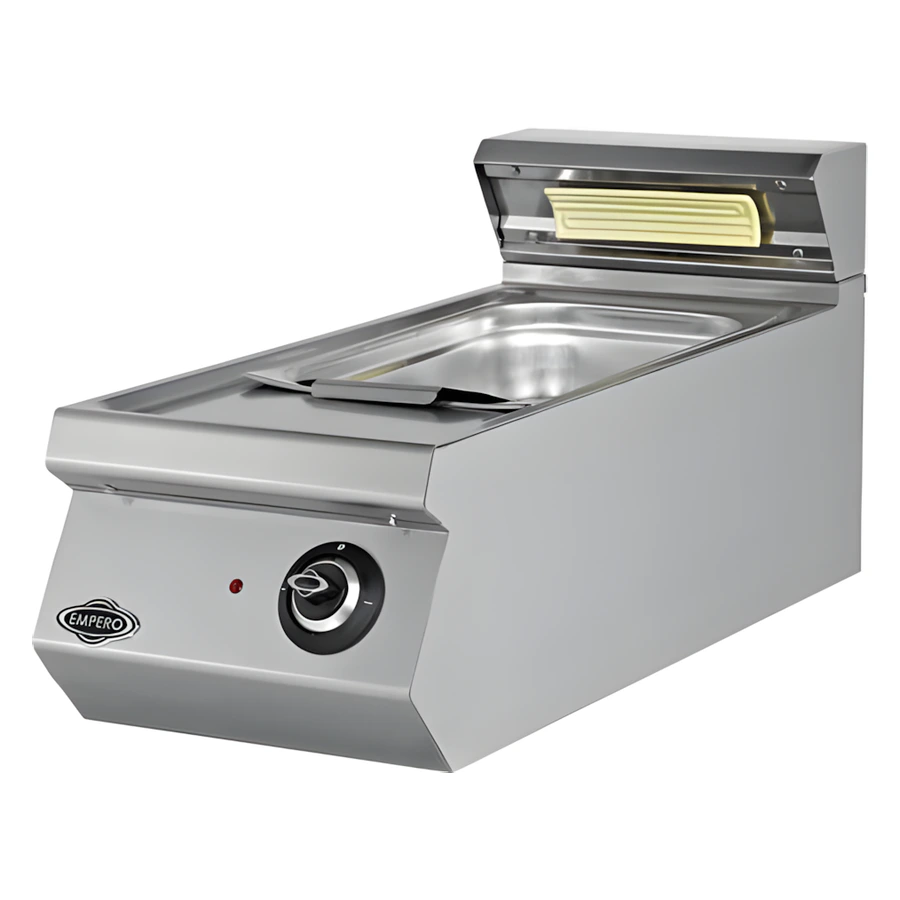 Empero EMP.PLS.9DE010 patates dinlendirme ünitesi, infrared seramik ısıtıcı ve GN küvet