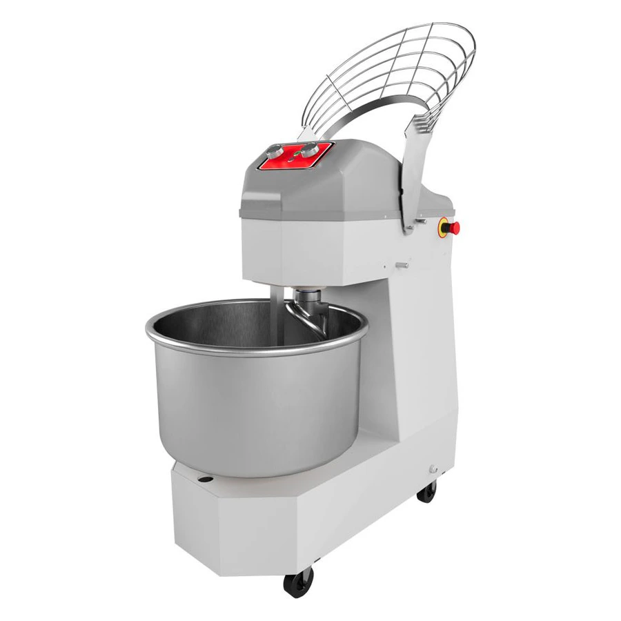 Empero SH.04 15 kg spiral hamur yoğurma makinesi, paslanmaz kazan ve zaman ayarlı pano