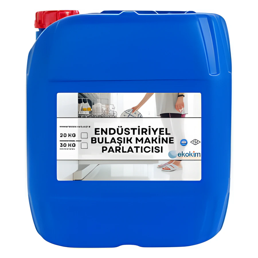 Endüstriyel bulaşık makinesi parlatıcısı, dozaj pompasıyla kullanılan sıvı bidon
