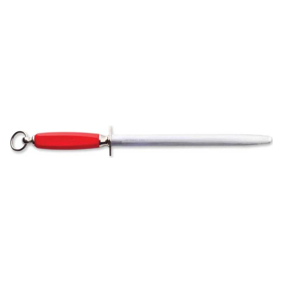 Flügel Solingen kırmızı bilezikli OV-12 oval masat, 30 cm elmas taneli uzun bileme çubuğu