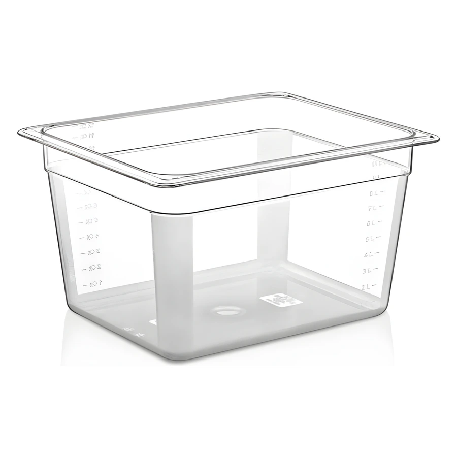 Gastroplast GNP-12200 şeffaf polikarbon gastronom küvet