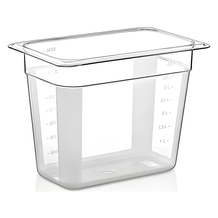 Gastroplast GNP-14200 şeffaf polikarbon GN küvet