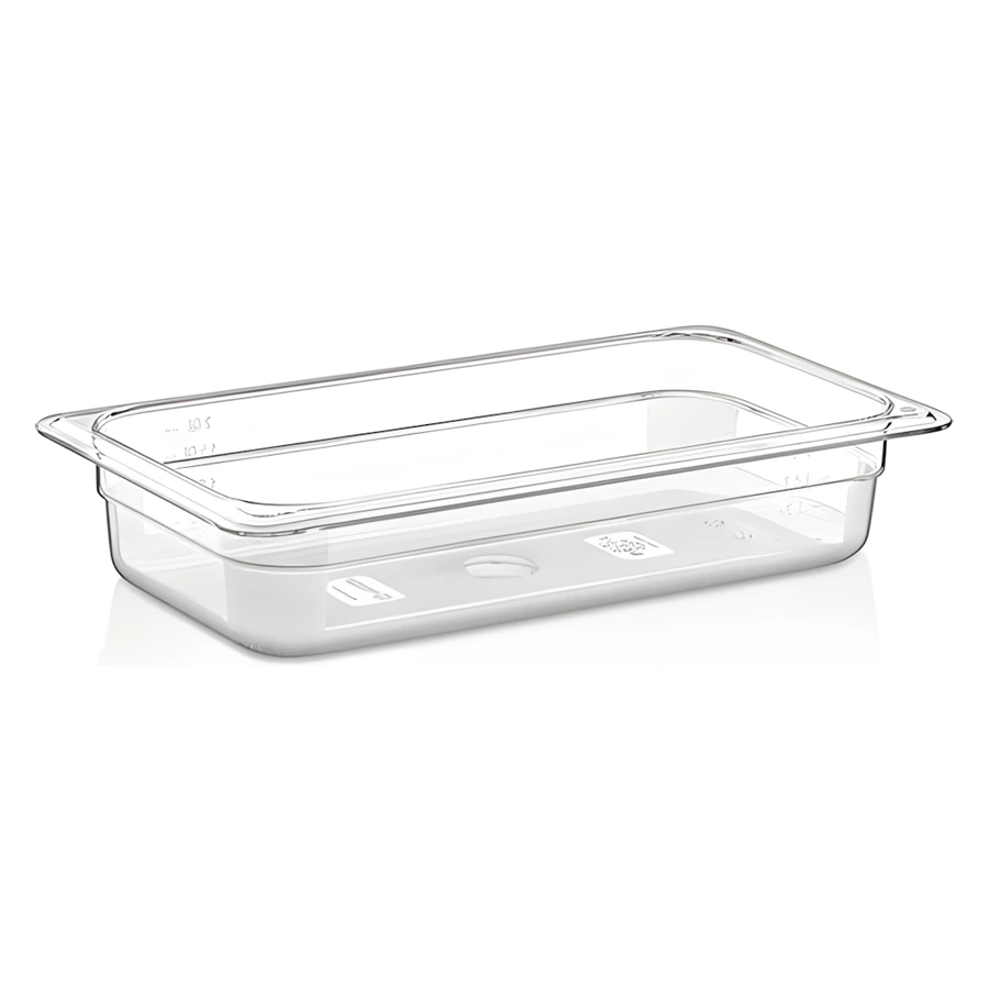 Gastroplast GNP-1365 şeffaf polikarbon 1/3 gastronom küvet