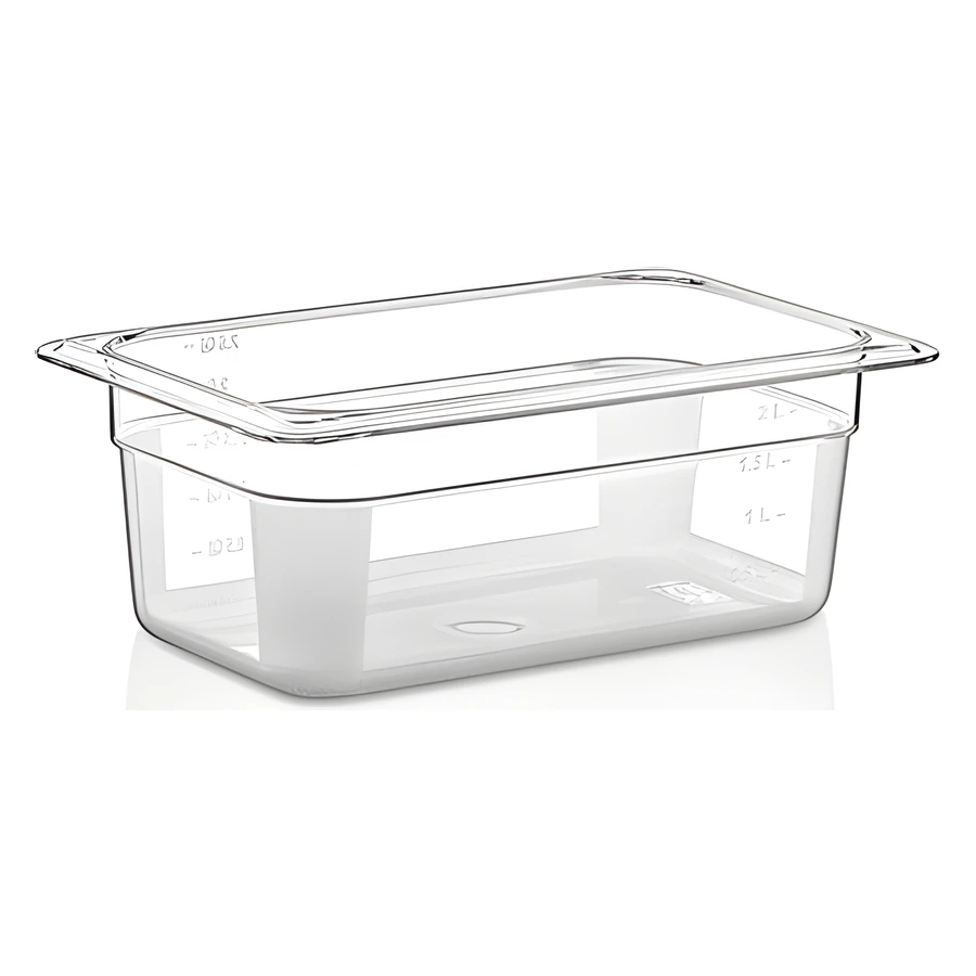 Gastroplast GNP-14100 polikarbon şeffaf gastronom küvet