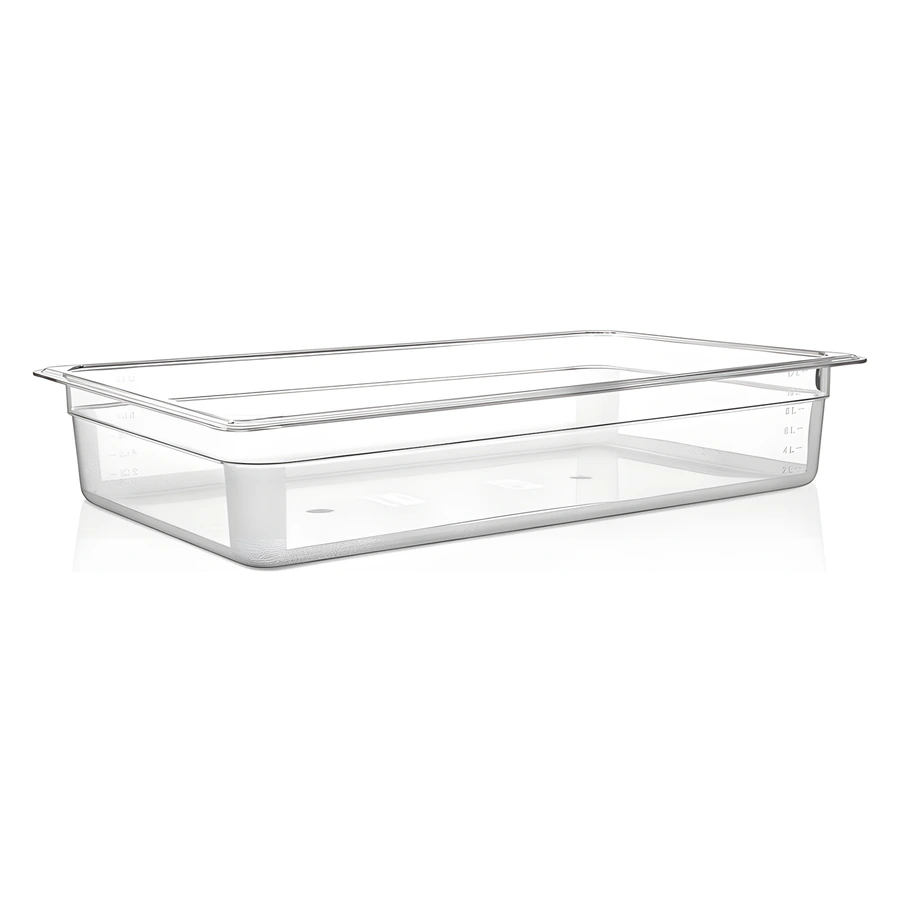 Gastroplast GNP-11100 kırılmaz şeffaf PC GN küvet