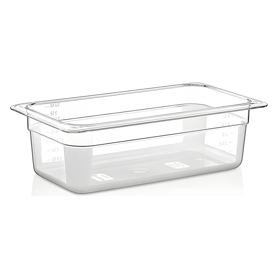 Gastroplast GNP-13100 1/3 boy şeffaf PC gastronom küvet