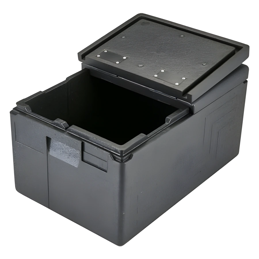 Cambro EPP140 Cam GoBox açılır-kapanır menteşeli kapak, yalıtımlı yemek taşıyıcı