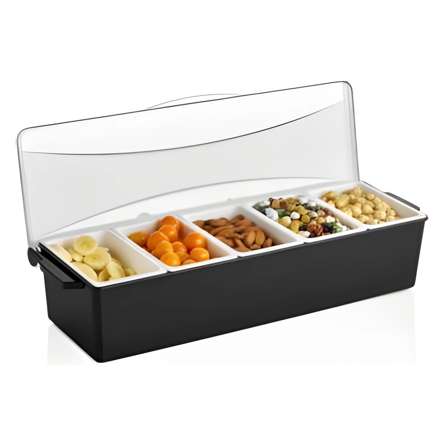 Gastroplast GSE-09 çok bölmeli kapaklı sunumluk