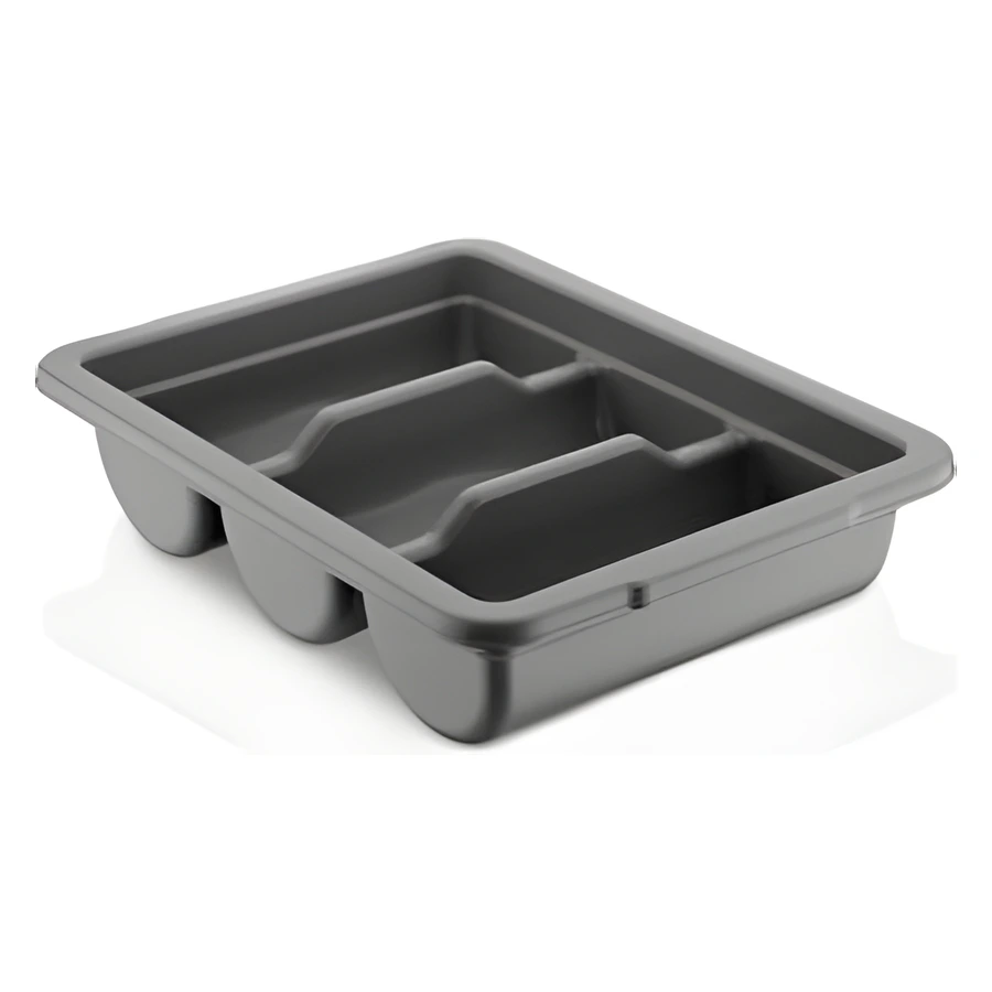 Gastroplast GK-03 3 bölmeli kapaklı kaşıklık
