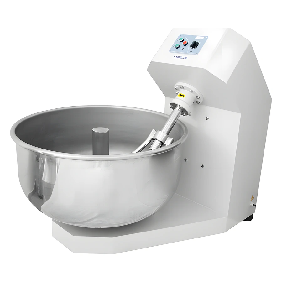 Mateka HYM 1000 200 kg sanayi tipi hamur yoğurma makinesi, büyük kazan