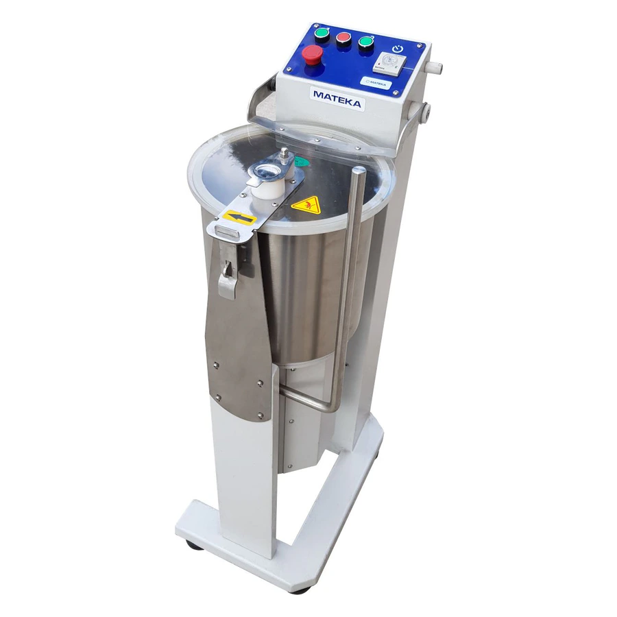 Mateka GPD 300 20 litre devirmeli gıda öğütücü, iki hızlı paslanmaz kazan