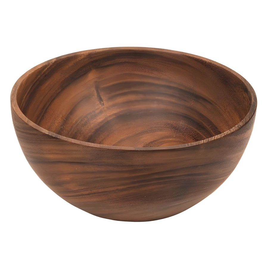Epinox Meriç MK-13 akasya ağacı ahşap kase, 13x13 cm