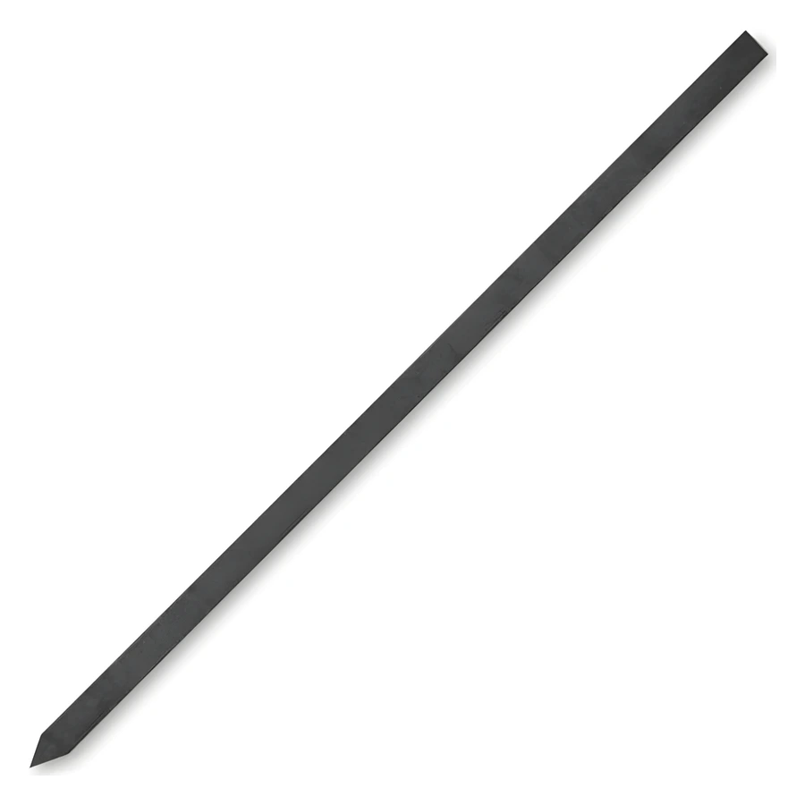Pirge 81156 siyah renkli 60 cm Adana kebap şişi, 20 mm genişliğinde yassı form
