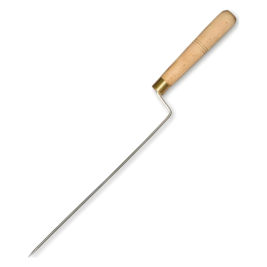 Pirge 81196 cağ kebap şişi 20 cm, ince ve kısa servis şişi