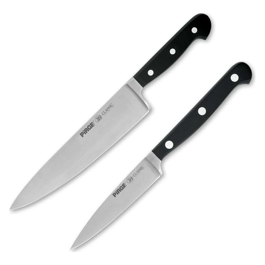 Pirge Classic 35159 iki parça şef bıçak seti, 21 cm şef bıçağı ve 9 cm sebze bıçağı