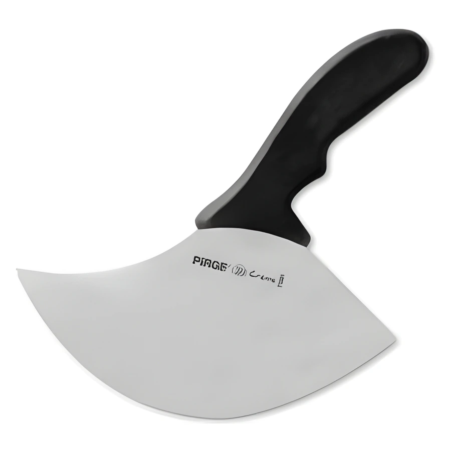 Pirge Creme 71081 börek bıçağı 18 cm, geniş paslanmaz ağız ve beyaz PP sap