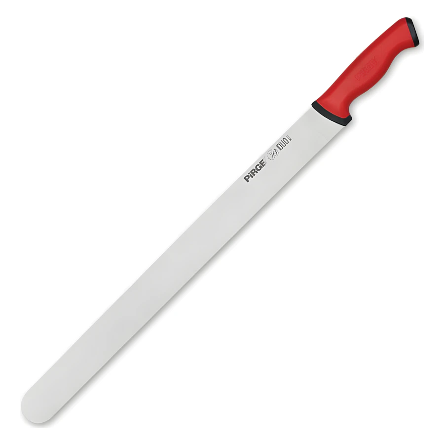 Pirge Duo 34111 döner bıçağı 50 cm, esnek paslanmaz ağız ve siyah kaymaz sap