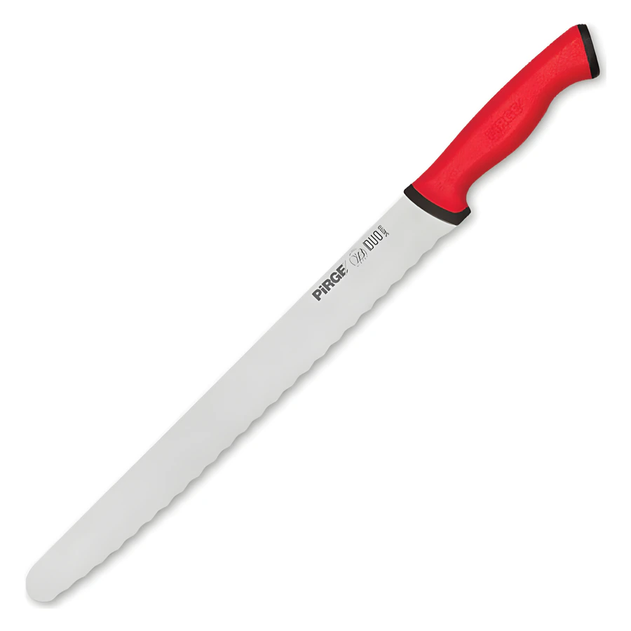 Pirge Duo PRO 34010 uzun ekmek bıçağı 30 cm, geniş dalgalı dişli ağız