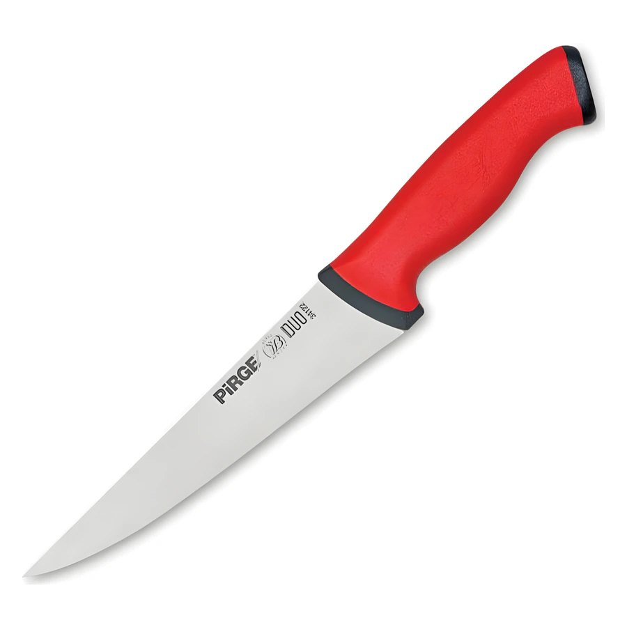 Pirge Duo 34122 sivri kasap bıçağı No.2 16,5 cm, sivri uçlu paslanmaz ağız