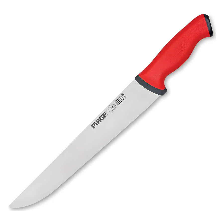 Pirge Duo 34105 büyük kasap bıçağı No.5 25 cm, geniş uzun paslanmaz ağız