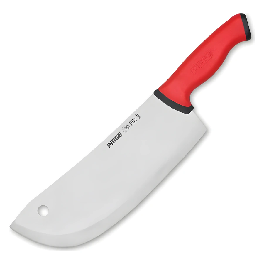 Pirge Duo 34613 kuzu satırı 23 cm, geniş paslanmaz satır ağzı ve kaymaz sap