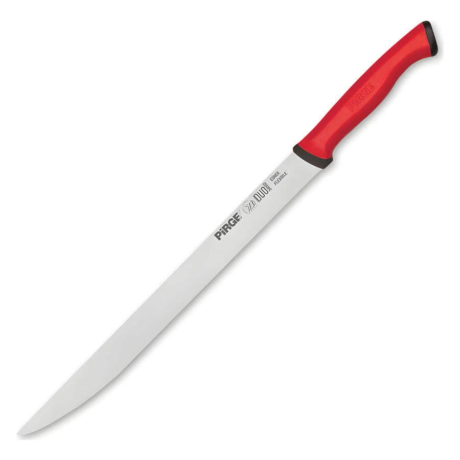 Pirge Duo 34092 lakerda bıçağı 24 cm, dar ve esnek uzun paslanmaz ağız