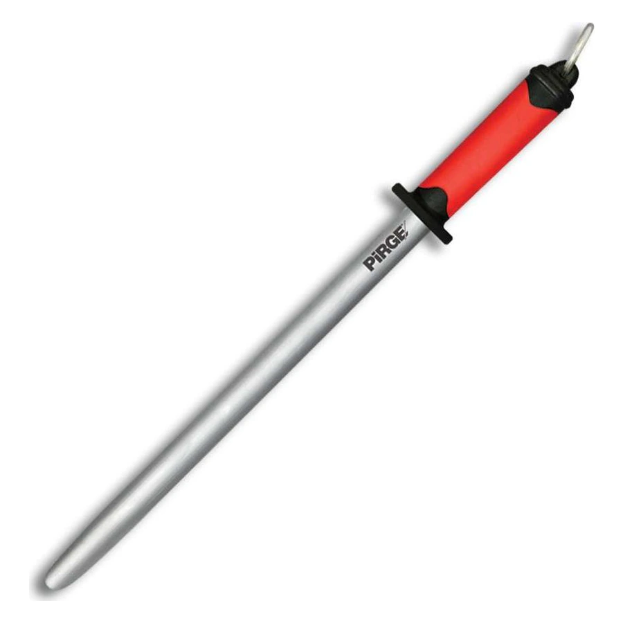 Pirge Duo 34082 oval masat No. 10 25 cm, sert krom kaplı çubuk ve kaymaz sap
