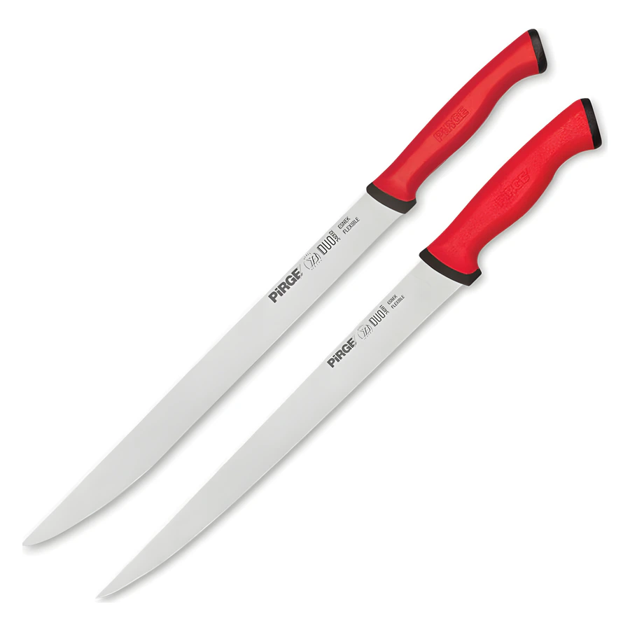 Pirge Duo 35136 profesyonel balık bıçak seti, dar fileto ve lakerda bıçağı