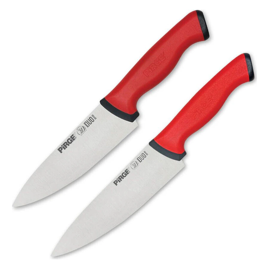 Pirge Duo 35133 şef çiftler bıçak seti, 16 cm ve 19 cm iki şef bıçağı