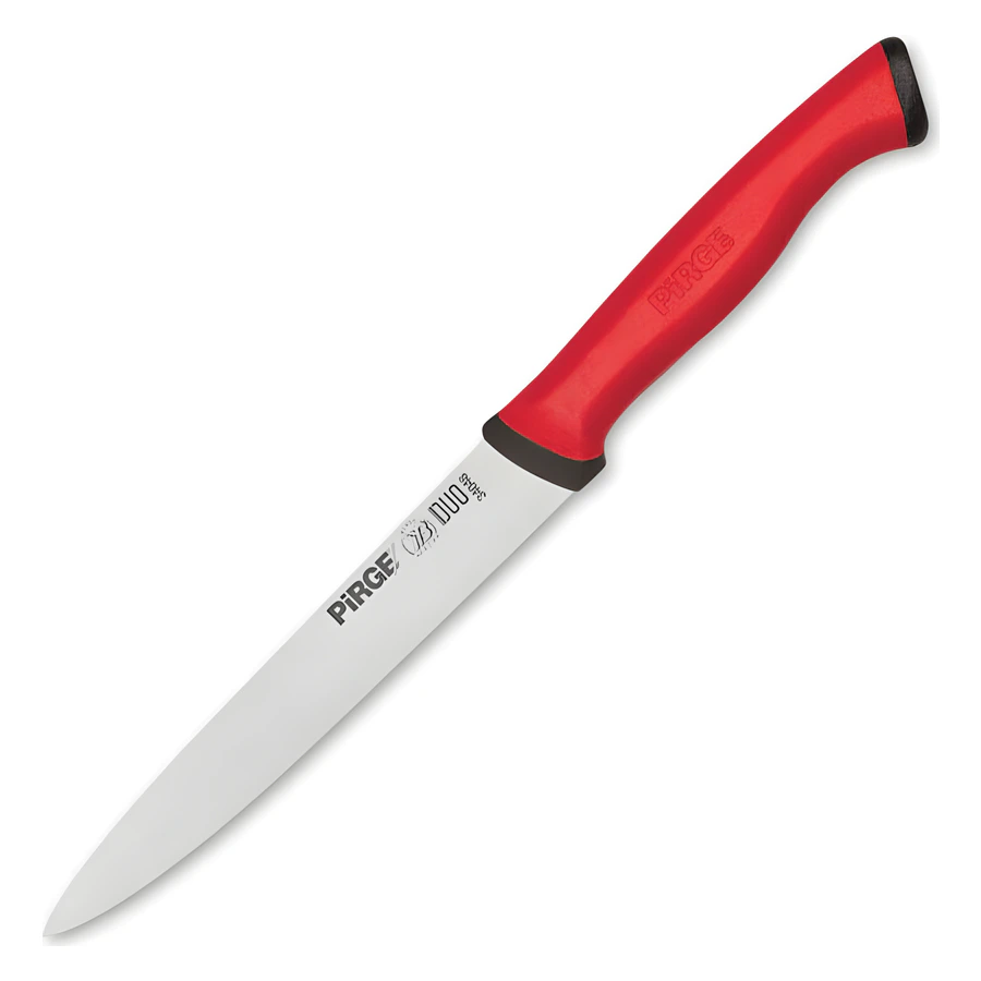 Pirge Duo 34048 sivri sebze bıçağı 12 cm, ince sivri uçlu paslanmaz ağız