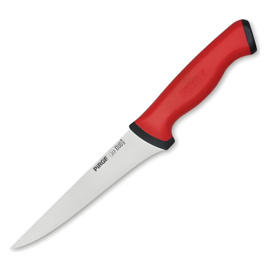Pirge Duo 34108 sıyırma bıçağı 14,5 cm, dar paslanmaz ağız ve kaymaz sap