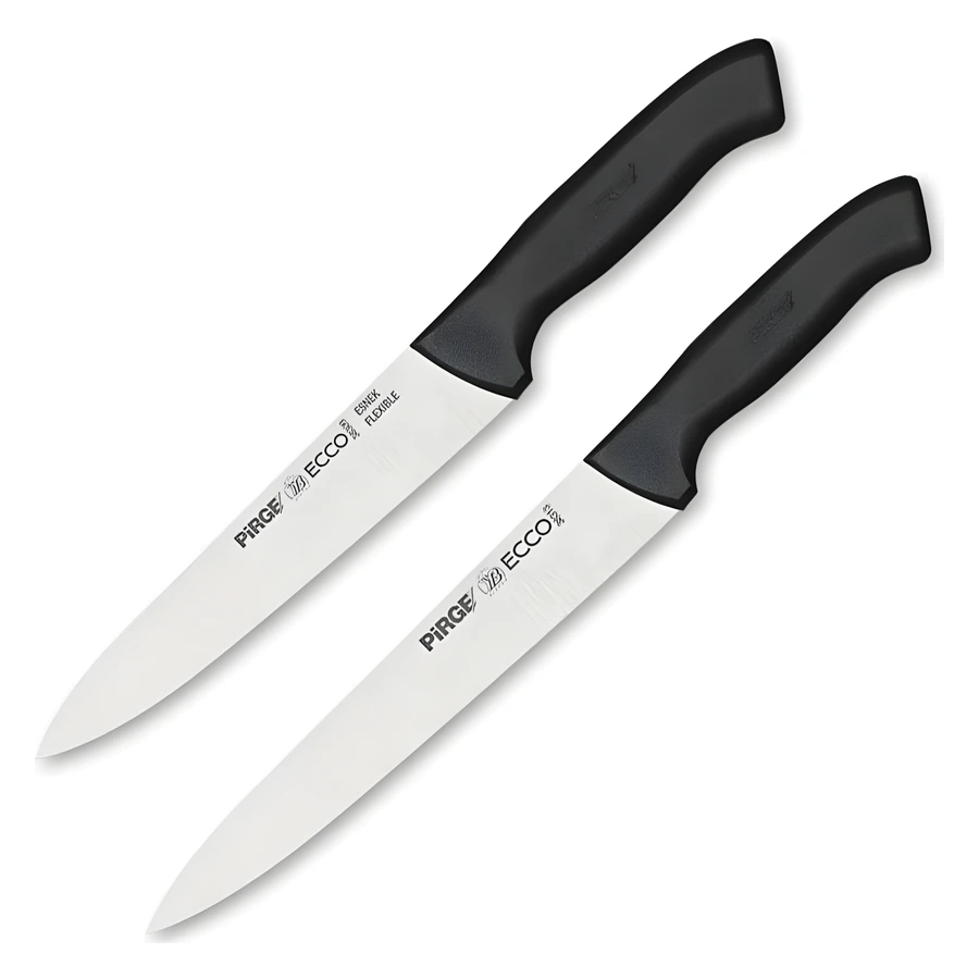 Pirge Ecco 35145 balık bıçak seti, esnek fileto bıçağı ve dilimleme bıçağı