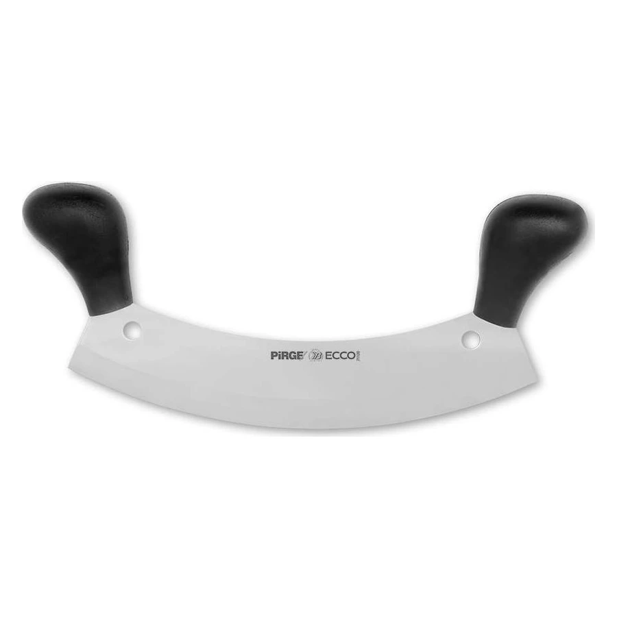 Pirge Ecco 71120 kıyma bıçağı 26 cm, tek parça paslanmaz ağız ve perçinli siyah sap