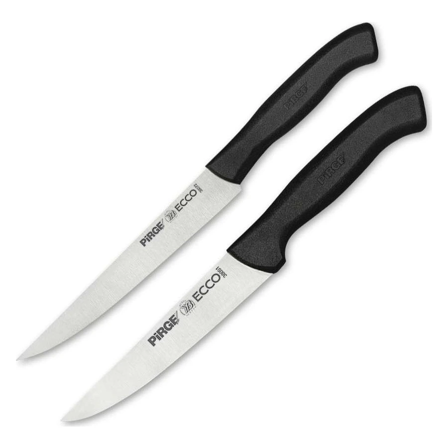 Pirge Ecco 35146 peynir bıçak seti, sivri uçlu peynir bıçağı ve küçük mutfak bıçağı
