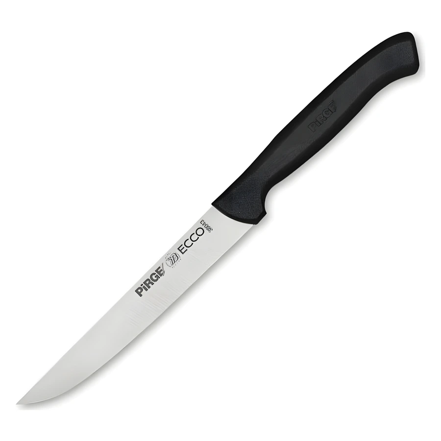 Pirge Ecco 38043 13 cm sebze bıçağı, paslanmaz çelik ince ağız ve ergonomik sap