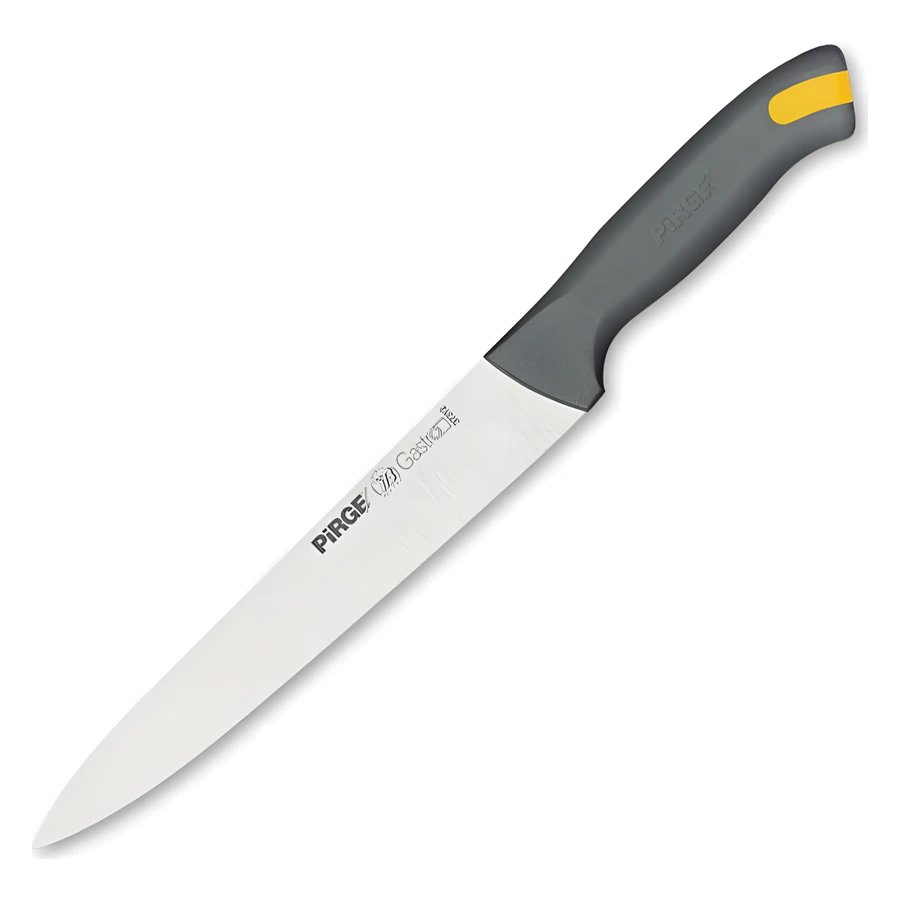 Pirge Gastro 37312 18 cm dilimleme bıçağı, jilet keskinliğinde ağız ve hijyenik sap