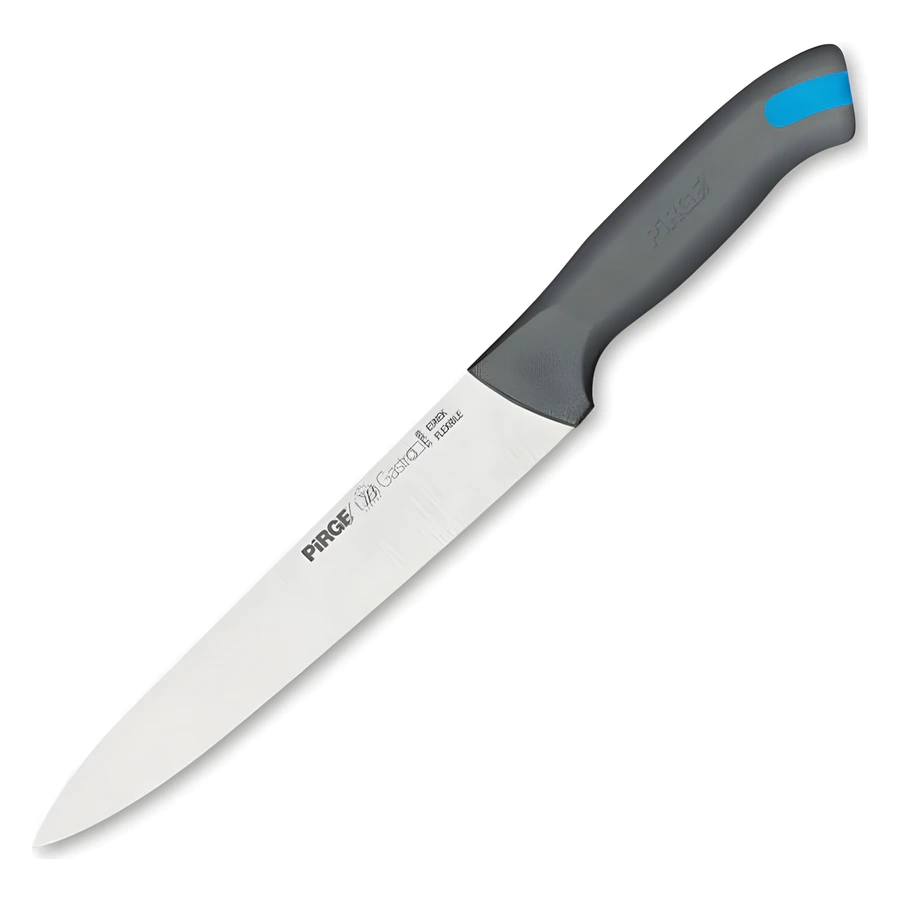 Pirge Gastro 37309 16 cm esnek fileto bıçağı, ince paslanmaz ağız ve hijyenik sap
