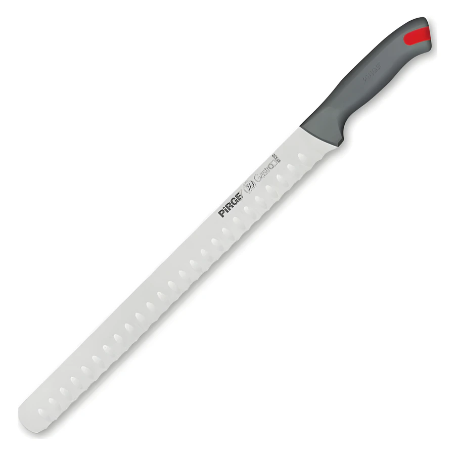 Pirge Gastro 37332 oluklu 36 cm jambon bıçağı, dişli ve oluklu paslanmaz ağız