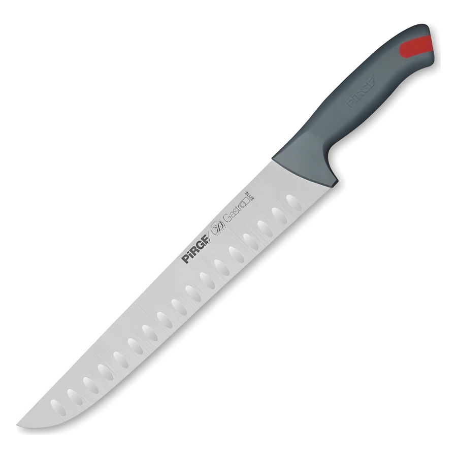 Pirge Gastro 37116 oluklu kasap bıçağı No. 6, 30 cm uzun oluklu paslanmaz ağız