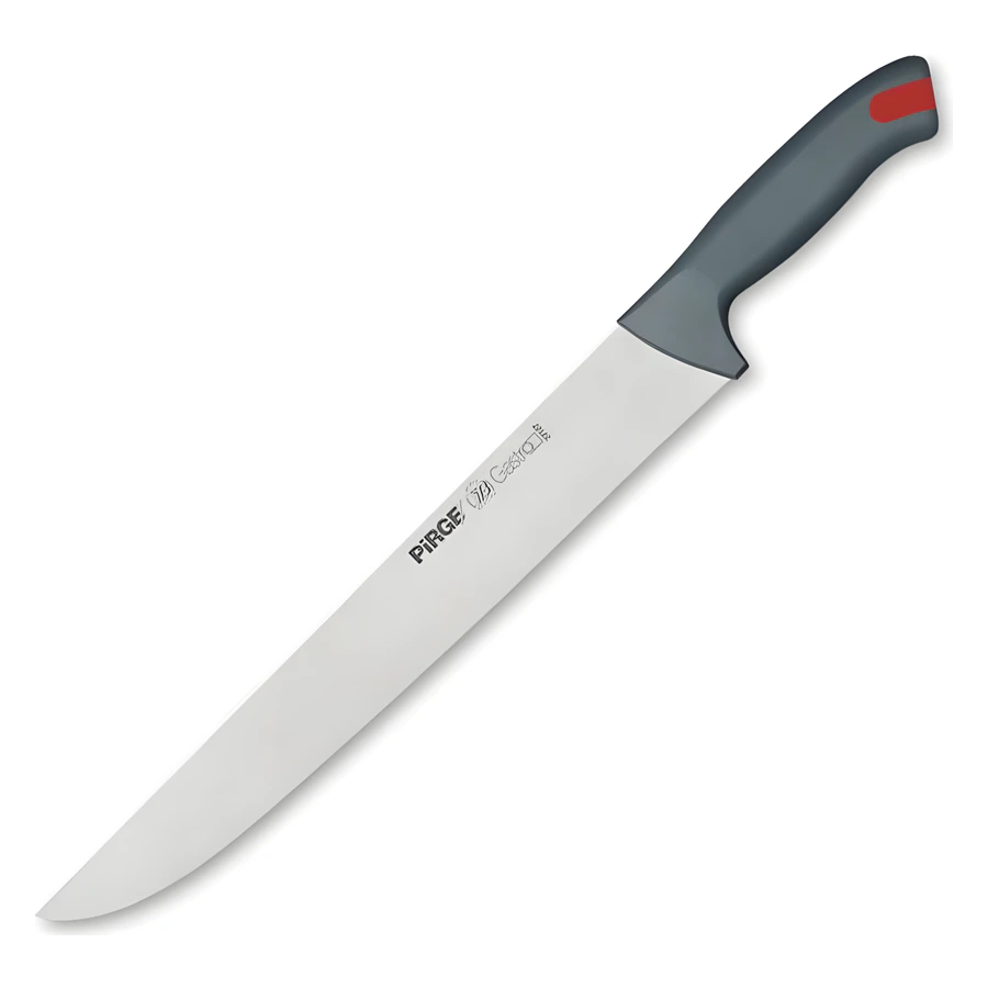 Pirge Gastro 37107 kasap bıçağı No. 7, 35 cm uzun ve geniş paslanmaz ağız
