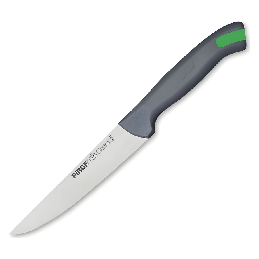 Pirge Gastro 37051 12,5 cm mutfak bıçağı, çok amaçlı paslanmaz ağız ve renk kodlu sap