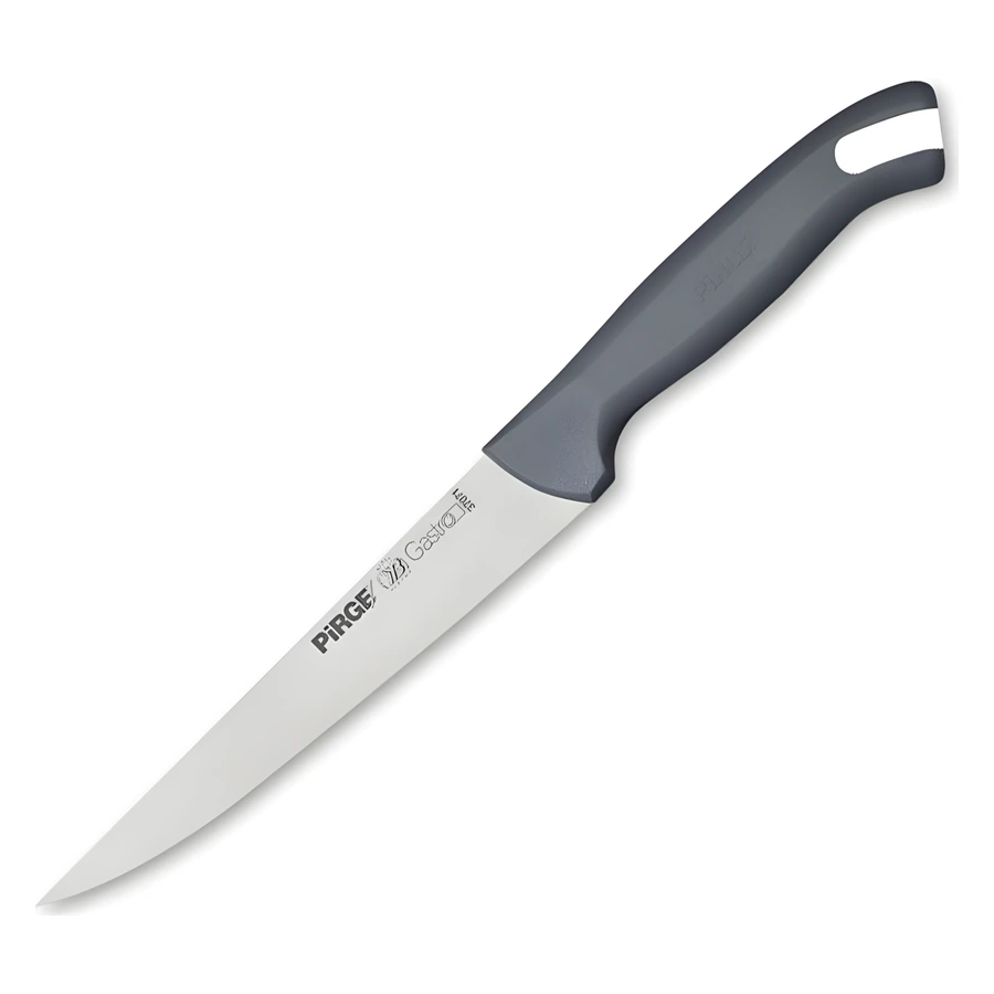 Pirge Gastro 37071 15,5 cm sivri uçlu peynir bıçağı, paslanmaz ağız ve renk kodlu sap