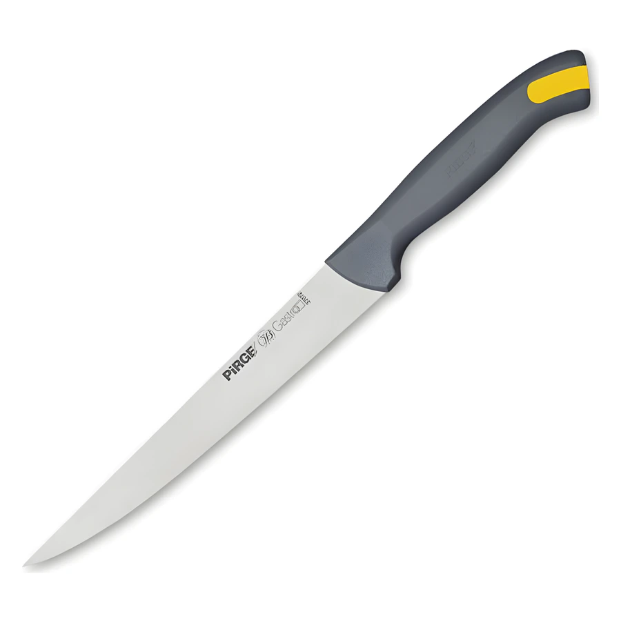 Pirge Gastro 37072 17,5 cm peynir bıçağı, uzun sivri paslanmaz ağız ve plastik sap