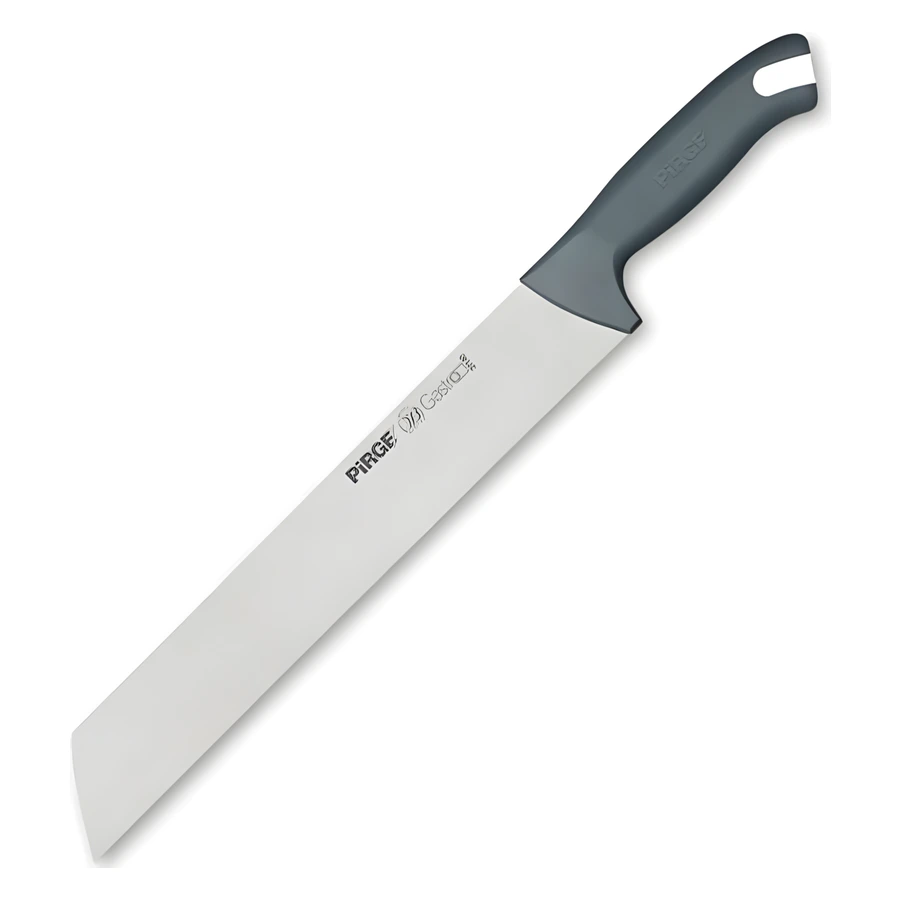 Pirge Gastro 37140 küt uçlu 30 cm şarküteri bıçağı, geniş paslanmaz ağız ve plastik sap